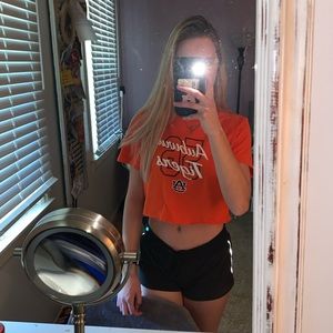 Auburn cropped shirt